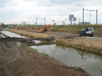 Grondwerk riolering Den Haag